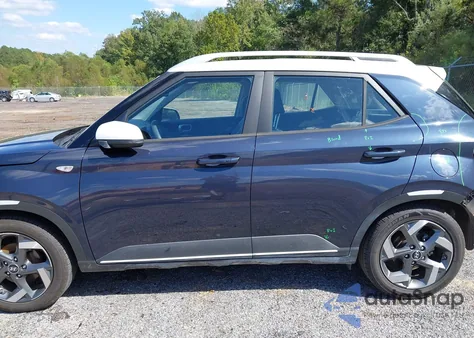 2020 Hyundai Venue Denim из США, поврежденный, VIN KMHRC8A34LU026907